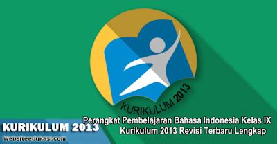 Perangkat Bahasa Indonesia Kelas 9 K13 2022/2023 Lengkap