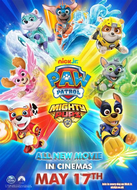 Trailer And Poster For Paw Patrol Mighty Pups