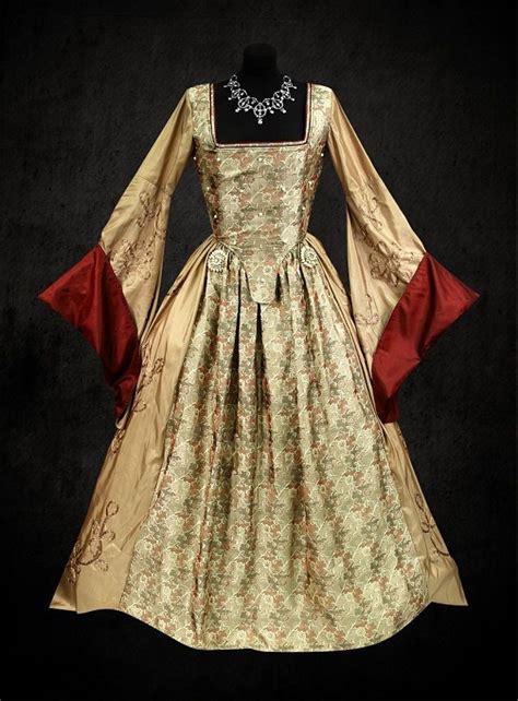 Vestido De Ana Bolena Tudor Dress Tudor Fashion Historical Dresses