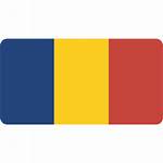 Romania Icon Flag Flat Icons Europe Icono