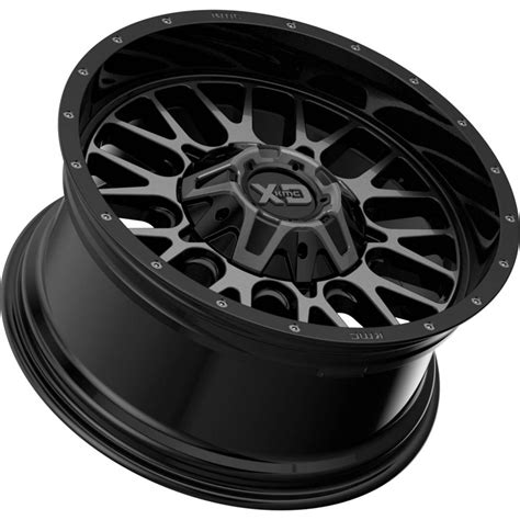Xd Xd842 Snare Gloss Black Gray Tint Wheel 20 X 9 Ram 1500 6 Lug