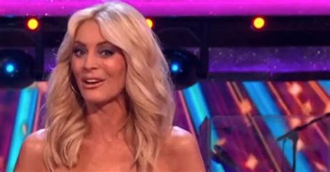 Strictly S Tess Daly Branded Stunning As She Sizzles In Gown Held Up By Luck Alone Daily Star