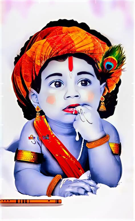 Hindu Religious Hindu God Krishna Drawing Krishna Painting Krishna