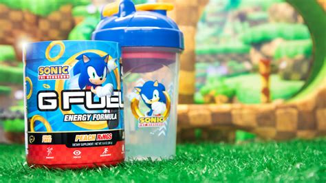 G Fuel Peach Rings Tub Inspired By Sonic The Hedgehog