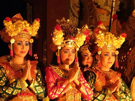 Bali Dancers Indonésie Balinais