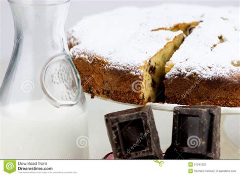 Mischen sie einfach alle zutaten und si. Italienischer Kuchen Mit Ricotta, Birnen Und Tropfen Der ...