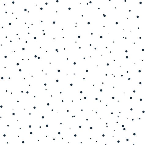 Seamless Pattern With Dots Polka Dots Dots In Random Order Vector