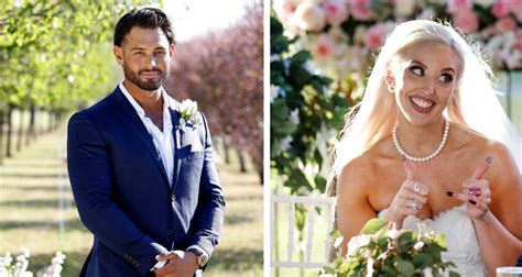 married at first sight s sam ball and elizabeth sobinoff are this season s dean wells and tracey