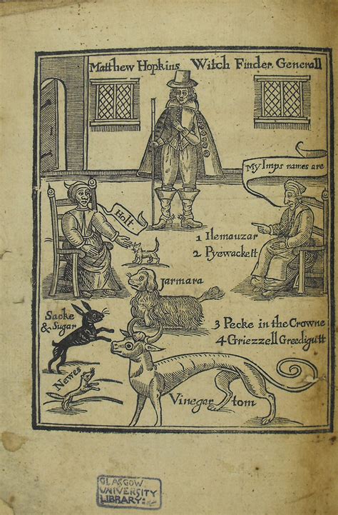 Frontispiece Of The Discovery Of Witches This Woodcut Depi Flickr
