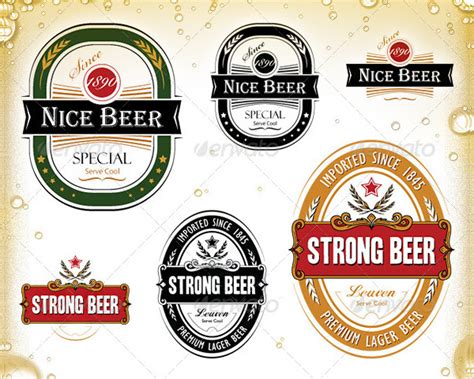 Find & download free graphic resources for label. Printable Beer Label Template - 195+ Free & Premium Download