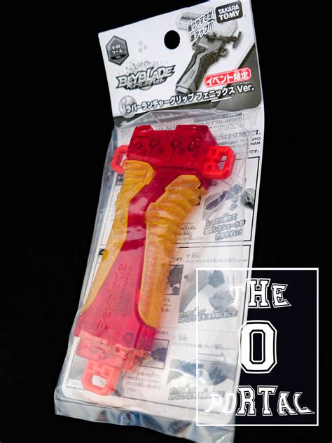 Takara Tomy Beyblade Burst B00 Limited Bey Launcher Grip Redblack