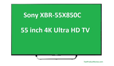 And more and more people have a higher demand for the tv resolution, it's obvious that the time for upgrading you. Sony XBR-55X850C 55 inch 4K Ultra HD TV