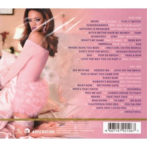 Greatest Hits 2cd New Sealed De Rihanna Cd X 2 Chez Muzitone Ref119625332