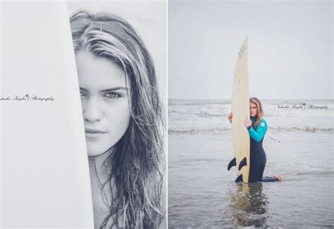 Surfer Girl Senior Portrait Photography Portrait Portrait Photography
