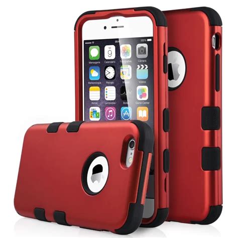Ulak Hybrid 3 Layer Hard Case Cover And Silicone Shell Inside Case For