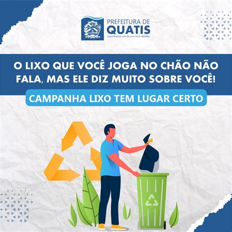 Panfleto De Conscientização Sobre O Lixo