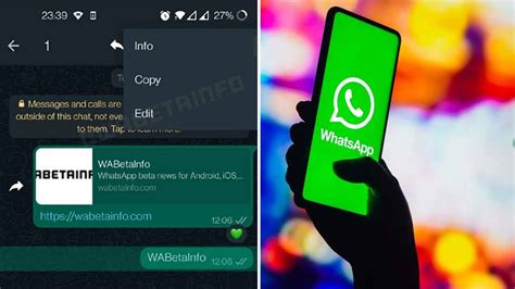 Whatsapp New Feature ಸೆಂಡ್ ಮಾಡಿದ ಮೆಸೇಜ್ ಎಡಿಟ್ ಮಾಡಿ ವಾಟ್ಸ್ ಆ್ಯಪ್ ನಲ್ಲಿ