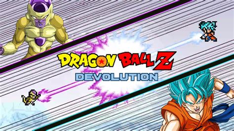 Dragon ball z devolution is a free online fighter based upon the fan favourite dragon ball z anime and manga franchise. Dragon Ball Z Devolution: Super Saiyan God Super Saiyan Goku vs. Golden Frieza! - YouTube