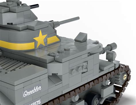 M3 Lee Wwii Allied Medium Tank Brickmania Toys