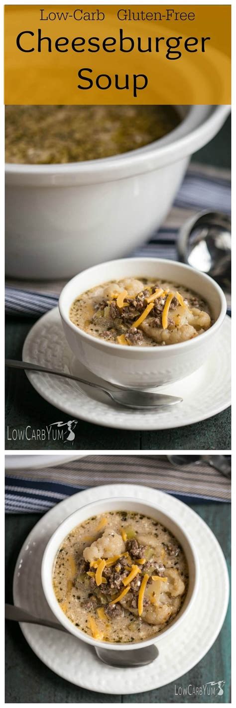 Basically i took my crockpot chicken fajita recipe and turned it into a soup. Crock Pot Cheeseburger Soup | Low Carb Yum | Low carb ...