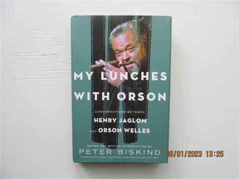 My Lunches With Orson Conversations Between Henry Jaglom And Orson Welles 9780805097252 Ebay