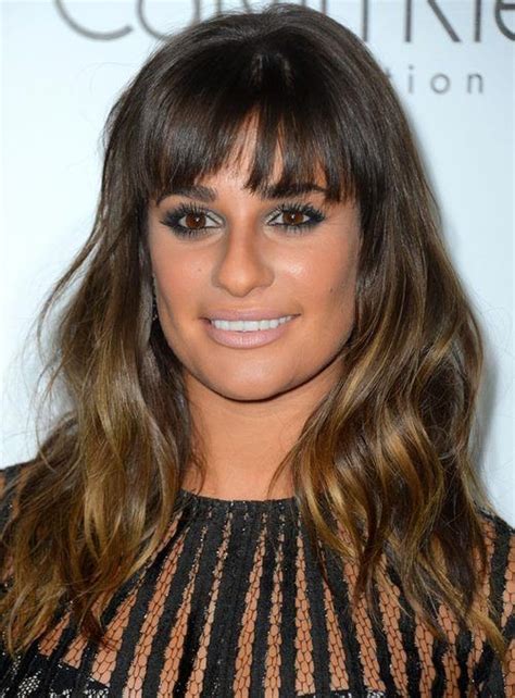 lea michele lea michele hair hair styles happy hair