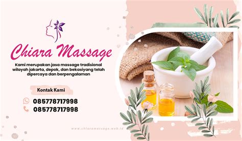 Chiara Massage Jasa Massage Terbaik Jakarta