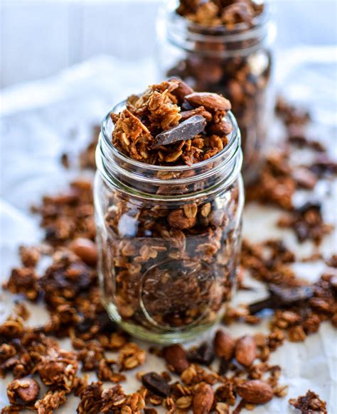 Coconut Almond Granola With Dark Chocolate Chunkscooking And Beer