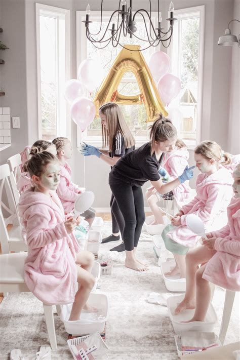 Little Girls Spa Birthday Party Diy Budget Friendly Parties For Kids