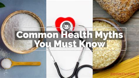 Common Health Myths You Must Know Today