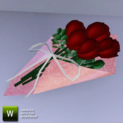 The Sims Resource Rose Bouquet