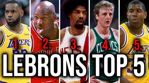 Every Nba Players Top 5 Players Of All Time Youtube