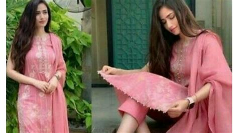 Sana Javed Outfits Latest Beautiful Trendy Stylish Sana Javed Dress