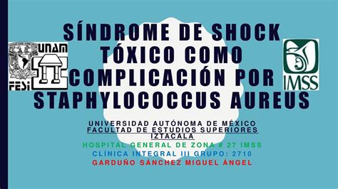 Síndrome De Shock Tóxico Garduño Sánchez Miguel Ángel Udocz