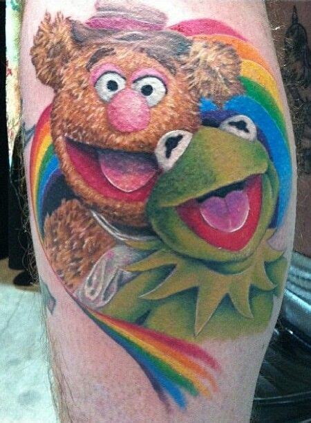 Kermit the frog tattoo small. Pin by Carrie Oranit on Cosas que adoro | Muppets, Tattoos ...