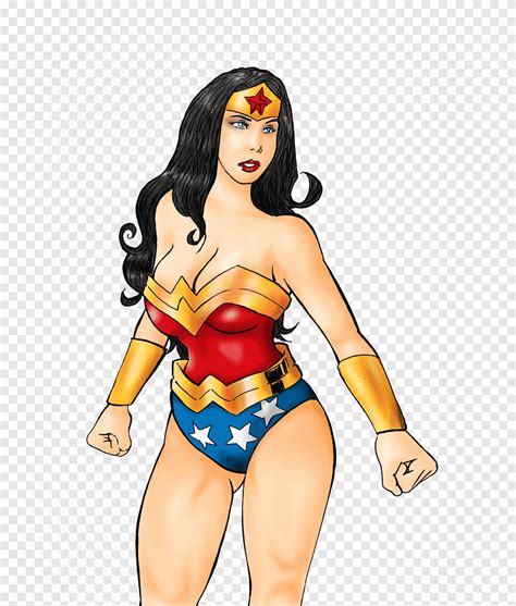 Wonder Woman Drawing Female MULHER MARAVILHA Superhero Cartoon Png PNGEgg