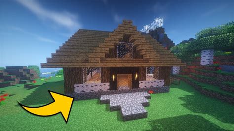 Dom W Minecraft Z Drewna - Minecraft Projekty Domow Z Drewna – Q-House.pl | Domow Aranżacje