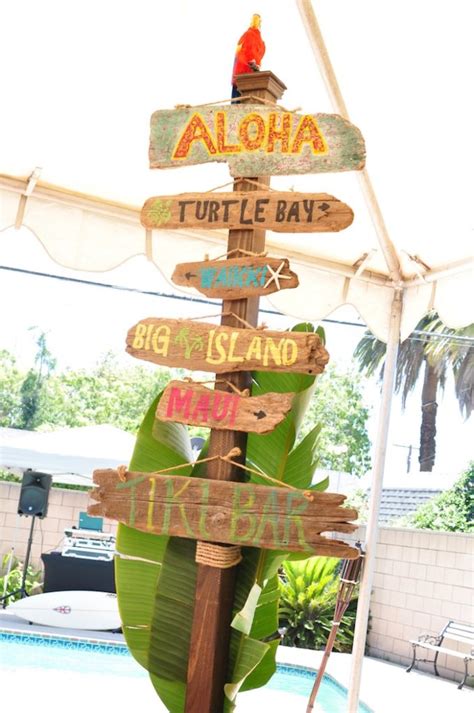 Karas Party Ideas Tiki Hut Luau Party Karas Party Ideas