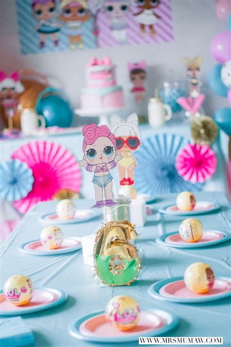 (gooey strawberries on the tester are a given.) Kensley's LOL Surprise Doll Birthday Party - LOL birthday ...