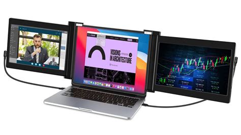 Buy Vodzsla Triple Portable Monitor For Laptop Inch Full HD IPS