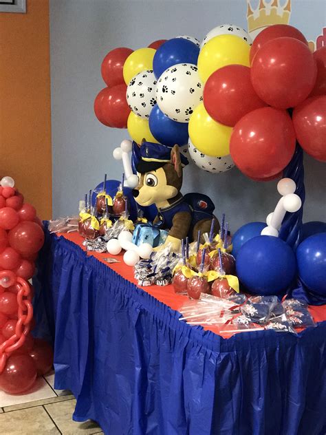 Paw Patrol Candy Table