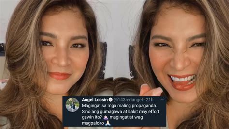 Pika S Pick Angel Locsin Alerts Followers Regarding Fake News About Her Running For A Senate