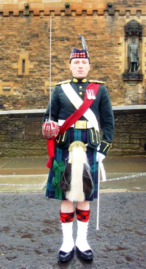 Lieutenant Of The 6th Battalion Royal Regiment Of Scotland Scottish