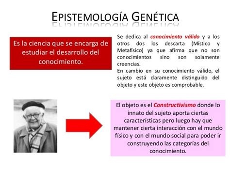 Epistemología Genética