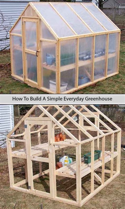 Backyard wooden greenhouses and designs family food garden. How to build your own DIY Greenhouse (met afbeeldingen) | Serre diy, Kas plannen, Glastuinbouw