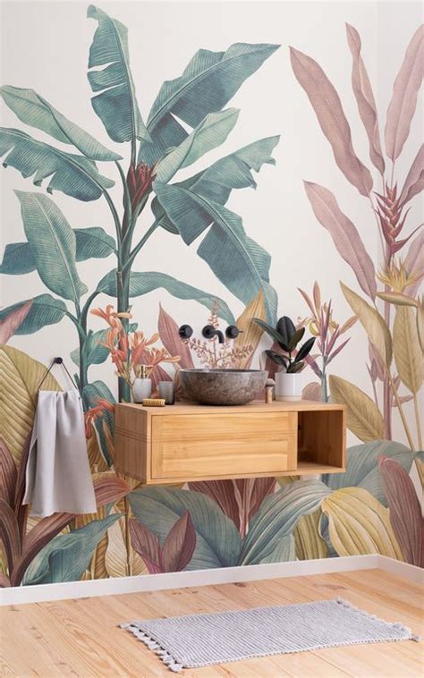 These Beautiful Wall Murals Are Inspired By The Botanical Illustrations