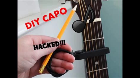 If you want to watch another video of a diy guitar/ukulele capo,please click. DIY CAPO!!!!!!! - YouTube