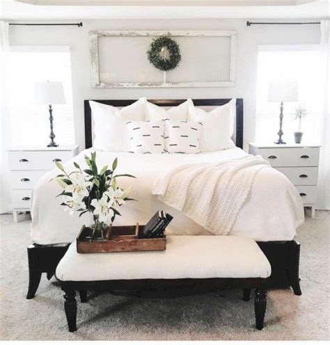 59 Amazing Black And White Bedroom Ideas Roundecor White Master