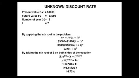 Time Value Of Money How To Find N And Interest Rate From Future Value