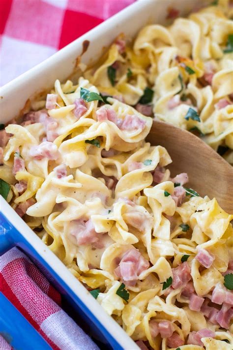 · this is my mom's pork noodle casserole. Ham and Noodle Casserole | Recipe (With images) | Ham and noodle casserole, Casserole recipes ...